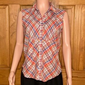 NWOT Vintage Relativity Sleeveless Top Size L